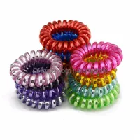 Other Fashion Accessories Telephone Wire Elastic Hair Bands Ties Rings Rubber Ponytail Holder Bracelets Headbands Drop Delivery Dhmj0 DeR