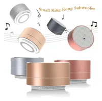 A10 Wireless Bluetooth Subwoofer Small King Kong Portable Speaker With Hand CallingLED Light TF Card FM Radio AUX MP3 Music8040741