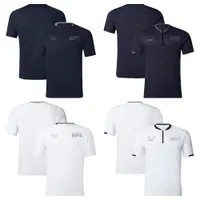 2023 new F1 racing suit team uniform T-shirt and short-sleeved racing suit for men and women customized POLO shirt.