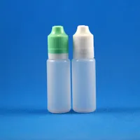 perfume bottle 18ml PE Plastic Squeezable Dropper Bottles Tamper Evidence & Child Proof Cap Lot 100 Sets NO LEAK