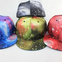 Starry sky snapback hats Embroidery stars baseball cap Sun hat 2019 snapback cap241K
