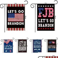 Banner Flags Garden Flag Lets Go Brandon 12X18 Inch Double Sided Novelty Seasonal Decorative Fjb For Yard Decor Dhs Drop Delivery Ho Dhnzl
