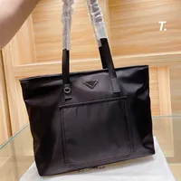5A Top quality Woman's Man tote Bag Nylon fashion Gift Luxury Designer shoulder bag Tramp shopping money bag267Z