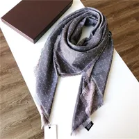 Whole brand scarves womens and men senior long Lame shawls Fashion tourism soft Top Designer luxury gift printing Cotton Scarf206e