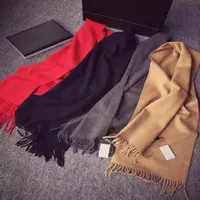 Famous brand scarf designer scarves men and women 24 colors for formal casual wear size 30 180 cm with luggage300j