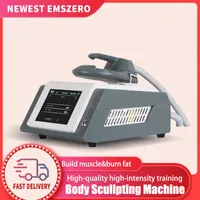 Portable Emslim Mini RF Building Muscle Burning Fat Cellulite Reduction EMS Body Sculpting Machine Slimming Equipment with 1 Handle
