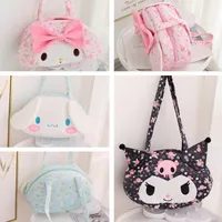 Wholesale cartoon backpack girl small fresh floral large capacity single shoulder cross-body carry bag holiday gift