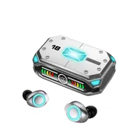 Wireless Bluetooth 5.3 In Ear Built-in Microphone with Charging Box TWS Gaming Headset IPX7 Waterproof Suitable for Sports Running and Games