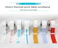 Antibacterial Direct Printing Thermal Wristband Roll Hospital Patient id Bracelet One Time Use Only 100PCS5740996