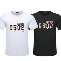 Maglietta per magliette per magliette DSQ2 Tenda casual Trend di moda Fashi