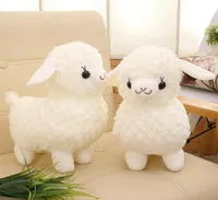 20cm Cute Cartoon Sheep Alpaca White Stuffed Toys For Baby Kids Soft Cotton Fluff Funny Plush Toys Nano Dolls Children Gifts LA2033377256