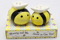 20sets Mommy And Me Sweet As Can Bee Honeybee Salt and Pepper Shakers Baby Shower Favors Gift Wedding Party2576061