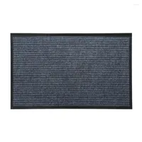 Carpets Door Carpet Doormat For Entrance Home And Business Footwear Shoes Durable Safe High-Quality PVC Material Gray