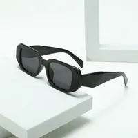 Luksusowe designerskie okulary przeciwsłoneczne SungoD szklanki Occhialia Da Sole Donna Okulary przeciwsłoneczne dla kobiety na plażę Sport Mody Full Frame Uv400 Black Adumbral Goggle Glass