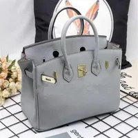 luxurys designers bags handbags purses womens 35 40cm 2021 top Genuine leather fashion tote buckle clutch crossbody shoulder Bag 0293O