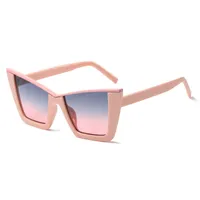 New personality cat's eye sunglasses fashion sunglasses women with big frame glasses