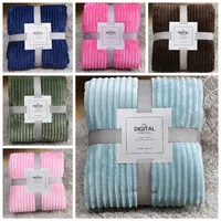 10 solid colors velvet throw blanket elegant winter bedding soft throws blue grey sofa chaise blankets278E