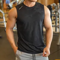 Mens Tank Tops KAMB Top Sleeveless Shirt Gym Clothing Men Bodybuilding Basketball Quick Dry Breathable Sports Training Fitness 230330