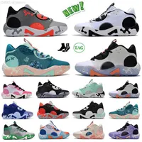 Basketball Shoes PG 6 VI Pg6 Mens Trainers Sports Sneakers All Star White Black Mint Blue Paisley Bred Infrared Fog Grey Painted Paul George Men Sneakers