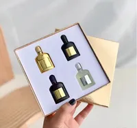 Women Men Perfume Gift sets 4*10ml black orchid grey vetiver golden purple bottle velvet orchid parfum long lasting smell 4 in 1 kit