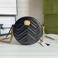 Top quality Women handbags purses Marmont shoulder clutch hobo bags Luxury designer genuine leather Metis crossbody bag code Round285R