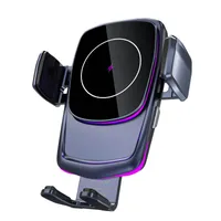 CW26 Wireless Car Charger 7.5W 10W 15W Snel draadloos opladen Auto-klemmen Auto telefoonhouder Mount voor iPhone 14 13 12 11 XR SE Galaxy S10/S20/S21/S22/S23