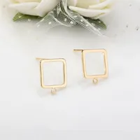 Stud Earrings 1 Pair Earring Delicate Fashion Ear Simple Jewelry Dressing Accessory Holiday Daily Outdoor Travel