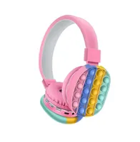 Bluetooth Headset Wireless Headphone Silicone POP Fidget Toys Earphone With Microphone For Kids Children Gifts6156220