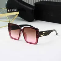 New Large Frame Personalized Style Sun Shade Advanced Sense Small Fragrance Sunglasses Female