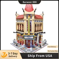 Palace Cinema Block City Series Classic House Architecture Toybuilding Blocks Bricks Education Toys Compatible med 10232