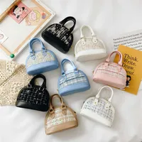 Childrens Mini Purses and Handbags 2021 Cute Leather Crossbody Bags for Kids Girl Small Coin Pouch Baby Party Purses Hand Bags282A
