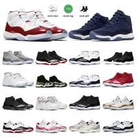 Casual basketball shoes 11s Jumpman 11 mens sneakers Cherry Cool Grey Concord Bred Pure Violet 25th Anniversary Pink Snakeskin men women sports trainers