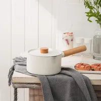 Joyoung mini Milk Pot 1 76L Multifunction Pot Home Dormitory Function Pan Crepe Maker Non-Stick Cooker White Good Quality2009
