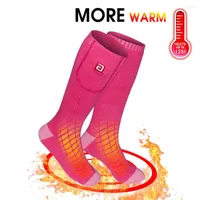 Sports Socks Pink Thick Knitting Thermal Sox Care Chronically Cold Feet Winter Warm Cotton Crew For Outdoor Hunting Motorcycling Skiing