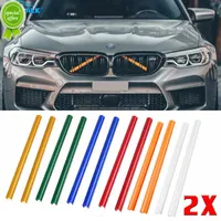 New 1 Pair Car Front Grille Trim Strips for BMW F30 F31 F32 F33 F34 F36 F20 F21 F22 F23 G29 Car Sport Styling Decoration Accessories