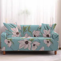 Chair Covers Simple And Fresh Floral Print Sofa Cover Polyester All-inclusive Bedroom Living Room Decor Multi-seater Cushion Funda