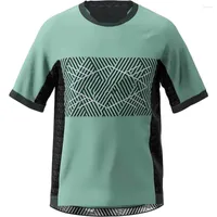 Racing Jackets Custom Bike MTB Mountain Riding T-Shirt Short Sleeve Jersey Sublimation Polyester Men Cycling 2023 High Wear
