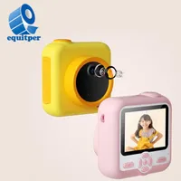 Cartoon Children's Camera 2.4-inch IPS Screen HD DSLR Printer Video MP3  Puzzle Game Console