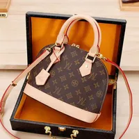 Alma Bb Fashion Women Shoulder Bags Chain Messenger Bag Leather Handbags Shell Wallet Purse Ladies Cosmetic Crossbody Bags Tote
