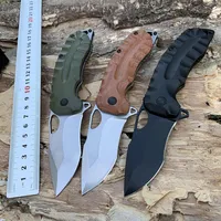 SOG Folding Knives Micarta Handle Camping Self-defense EDC Outdoor Hiking Tool Pocket Knife219w