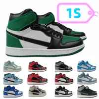 White Black 1s Basketball Shoes Comfortable Trainers High-Top Walking Sneakers Running Shoes