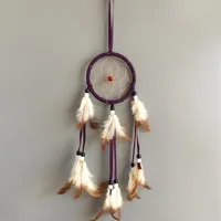 Arts and Crafts 3 5inch Ring Small Dream Catcher Hanging Decorat jllcFJ295f