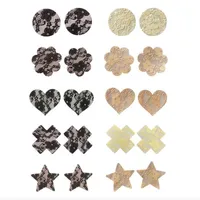 Breast Pad 50 pairs 100 Pcs lot Lace women Heart Nipple Pasties Bra Cover Paste Adhesive erotic lingerie Stickers 230331