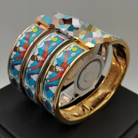 12mm Enamel clic bangle for women charm bracelets new version people blue enamel