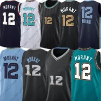 12 JA MORANT كرة السلة القميص نيكولا جمال 27 Jokic Murray Mens Youth Shirts