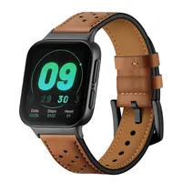 Watch Bands Strap For OPPO 46mm Watchband Genuine Leather Buckle Belt Replacement Bracelet326W