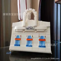 Birkin Small Grain White House Bag Girls Series Lovers' Best Friend Ornaments Adult Creative Assembly Toy Gift Ayw
