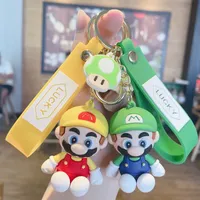 Decompression Toy Personalized keychain small gifts car accessories cartoon key chain cartoon bag charm wholesale