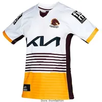 2022 BRISBANE BRONCOS AWAY MENS RUGBY JERSEY Size S-5XL Print Custom Name Number Top Quality Free Delivery