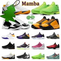 2023 Mamba Zoom 6 Protro Men Basketball Shoes Grinch Mambacita Del Sol Chaos Alternate Bruce Lee 5 Rings Lakers Purple Prelude Mens Trainers